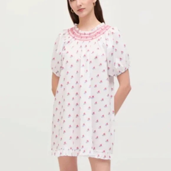 NWT Hill House Home Genevieve Nap Dress in Love Boats Size M - Picture 1 of 4